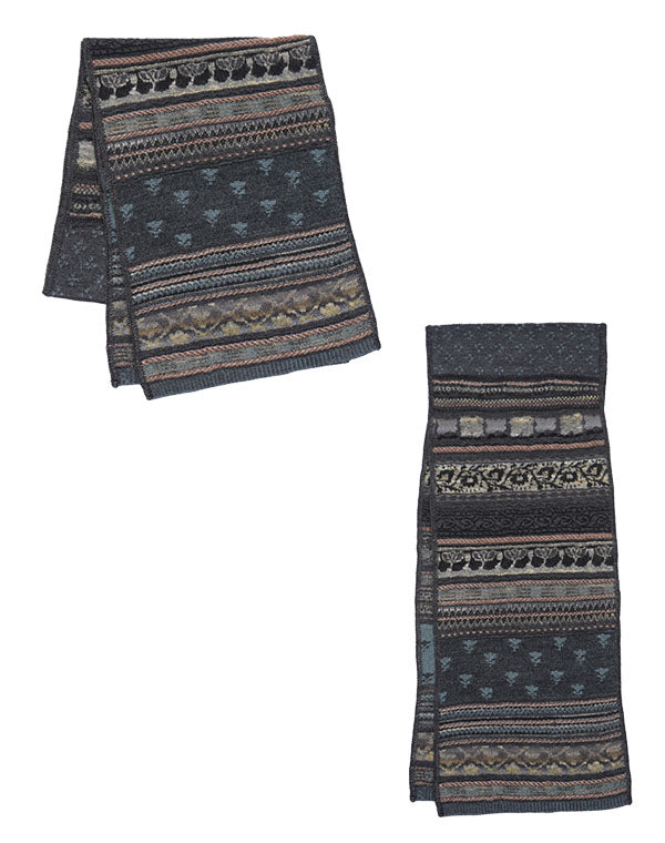 
                  
                    Load image into Gallery viewer, アンティークジャカードマフラー / BEF01608WA
                  
                