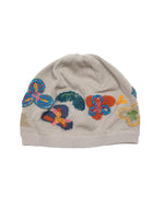 M＆KYOKO  佐藤繊維　キャミソールとニット帽　ブローチ付き M＆KYOKO 佐藤繊維キャミソールとニット帽ブローチ付き