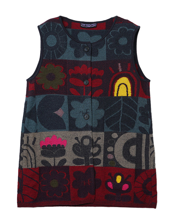 
                  
                    Load image into Gallery viewer, 強縮ノルディックチュニックベスト / BEF01620WA
                  
                