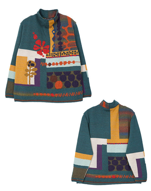 
                  
                    Load image into Gallery viewer, ぽこぽこ花プルオーバー / BEF01622WA
                  
                