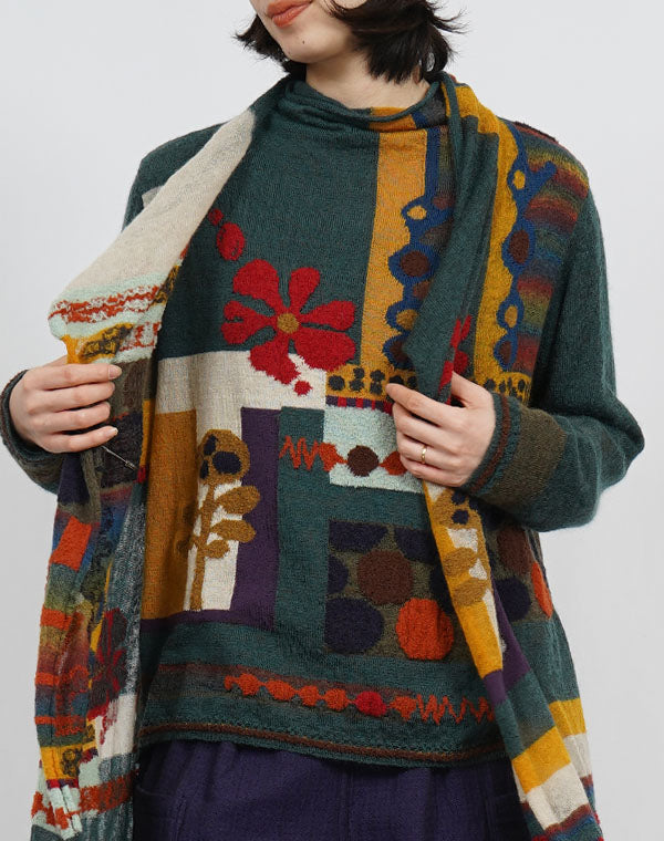 
                  
                    Load image into Gallery viewer, ぽこぽこ花プルオーバー / BEF01622WA
                  
                