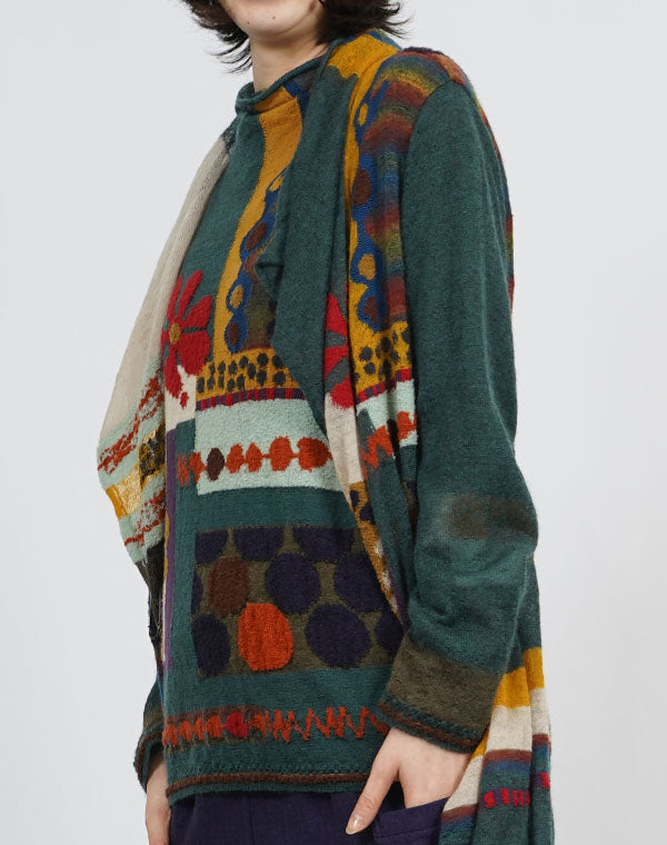 
                  
                    Load image into Gallery viewer, ぽこぽこ花プルオーバー / BEF01622WA
                  
                