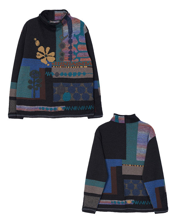 
                  
                    Load image into Gallery viewer, ぽこぽこ花プルオーバー / BEF01622WA
                  
                