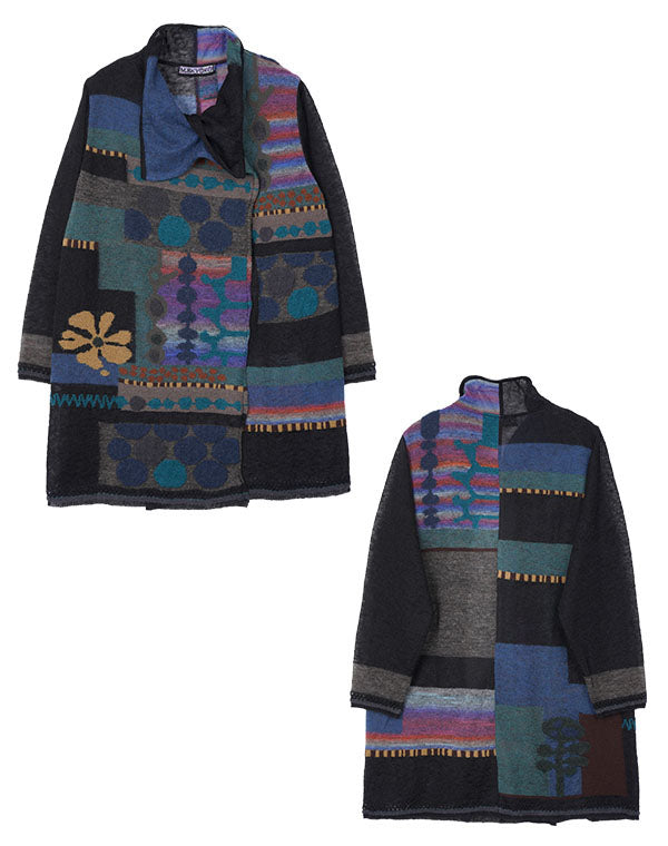 
                  
                    Load image into Gallery viewer, ぽこぽこ花シアーカーディガン / BEF01624WA
                  
                