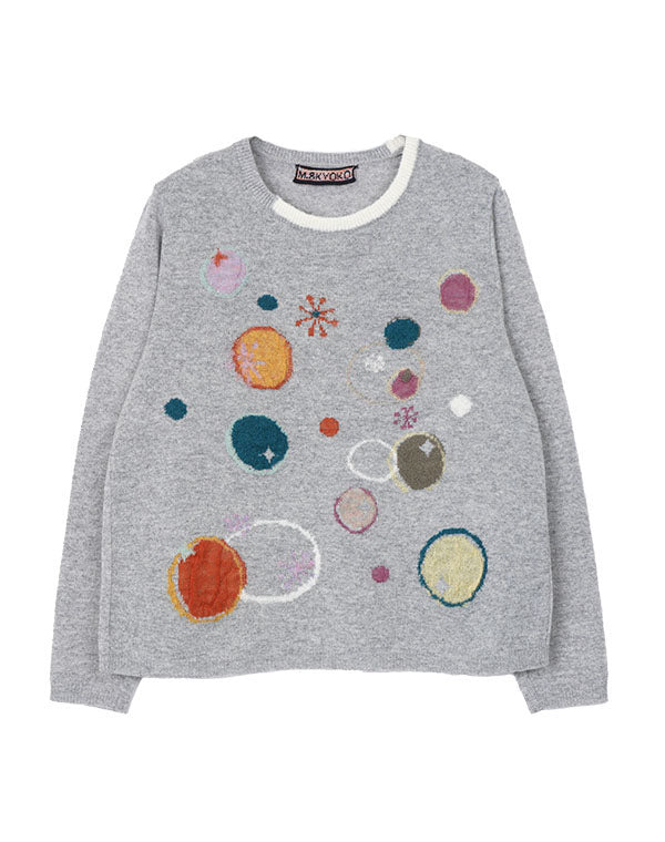 
                  
                    Load image into Gallery viewer, わっかインターシャプルオーバー / BEF01628WA
                  
                