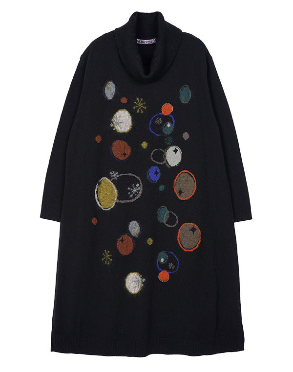 
                  
                    Load image into Gallery viewer, わっかインターシャワンピース / BEF01629WA
                  
                