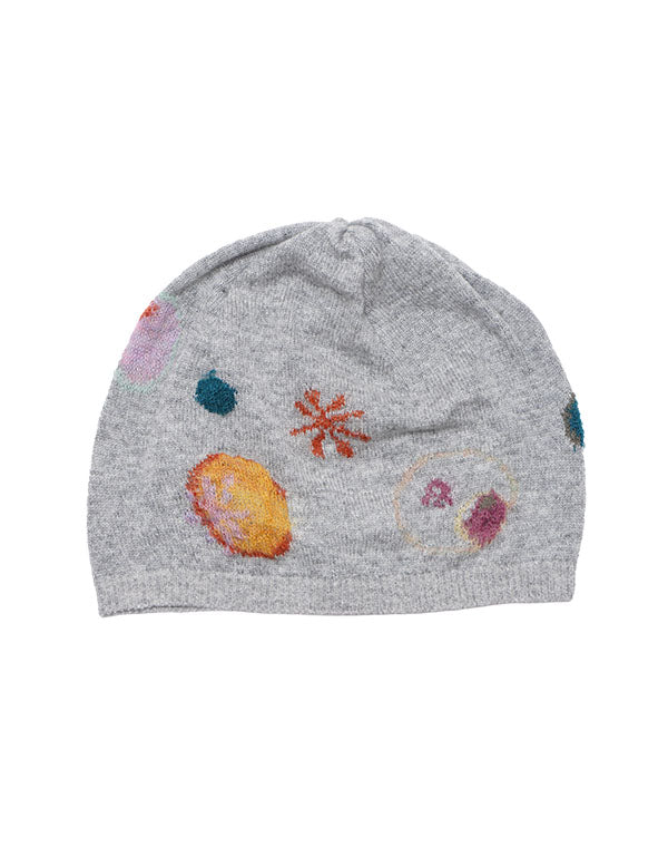 
                  
                    Load image into Gallery viewer, わっかインターシャニット帽 / BEF01632WA
                  
                