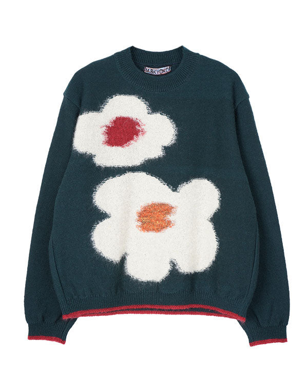 
                  
                    Load image into Gallery viewer, 大胆な花プルオーバー / BEF01634WA
                  
                