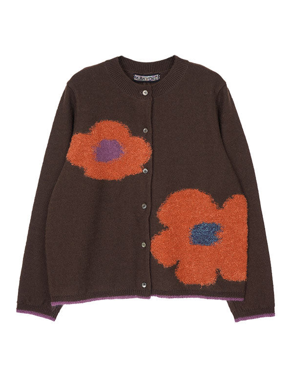 
                  
                    Load image into Gallery viewer, 大胆な花カーディガン / BEF01635WA
                  
                