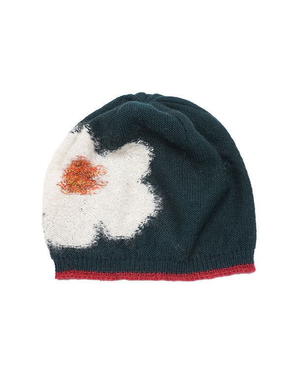 
                  
                    Load image into Gallery viewer, 大胆な花ニット帽 / BEF01637WA
                  
                