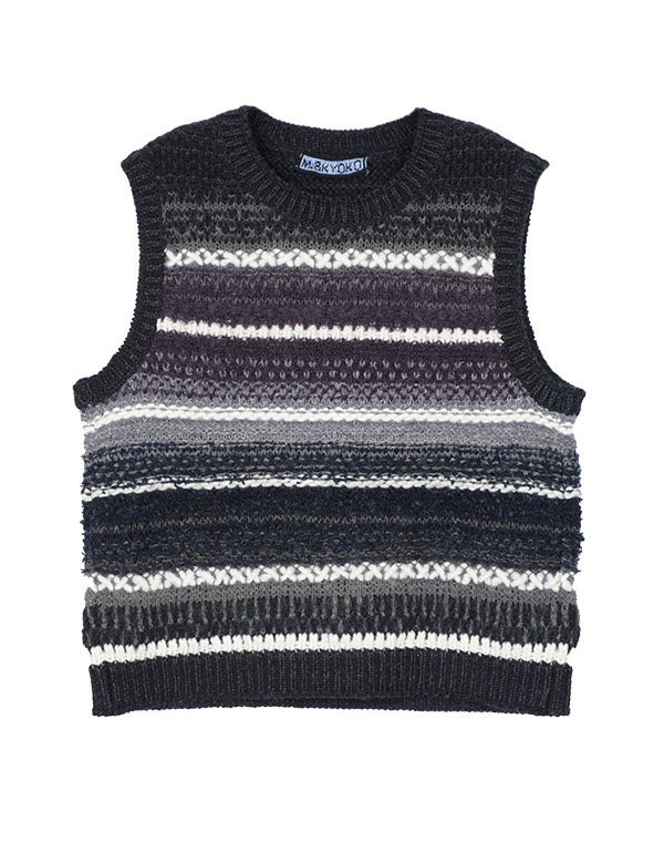 
                  
                    Load image into Gallery viewer, ファンシーグラデショートベスト / BEF01639WA
                  
                