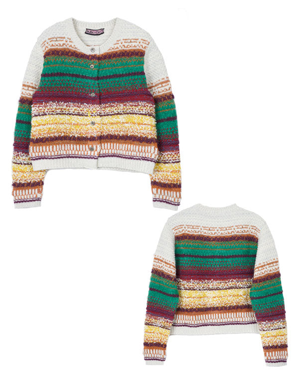 
                  
                    Load image into Gallery viewer, ファンシーグラデカーディガン / BEF01640WA
                  
                