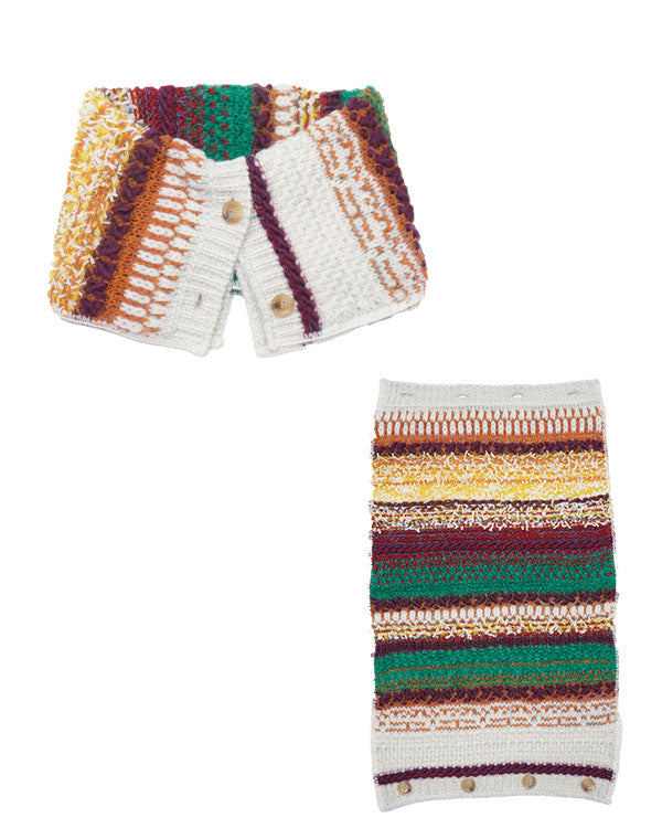 
                  
                    Load image into Gallery viewer, ファンシーグラデネックウォーマー / BEF01642WA
                  
                