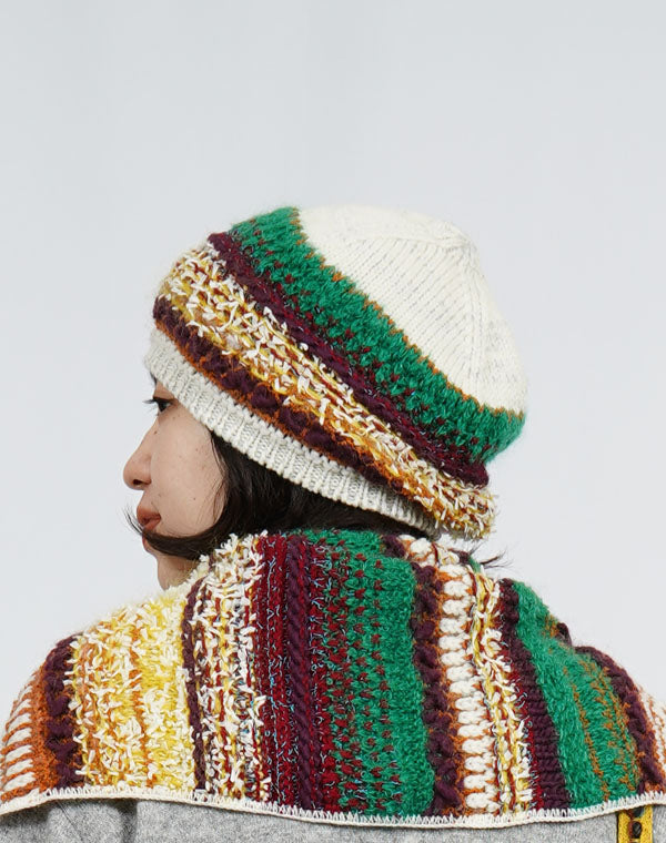 
                  
                    Load image into Gallery viewer, ファンシーグラデニット帽 / BEF01643WA
                  
                