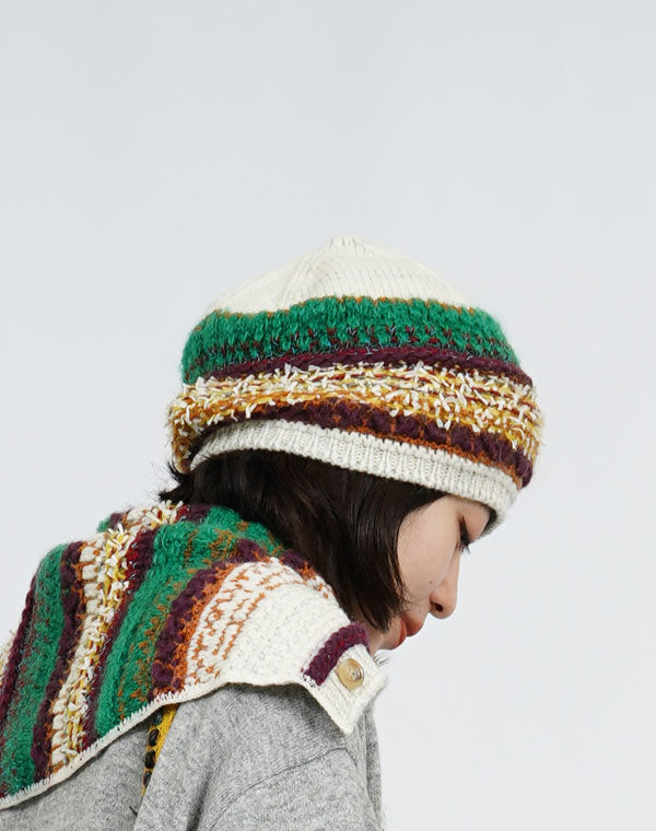 
                  
                    Load image into Gallery viewer, ファンシーグラデニット帽 / BEF01643WA
                  
                