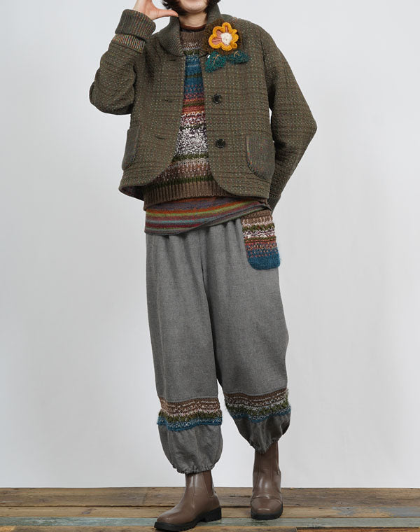 
                  
                    Load image into Gallery viewer, シームレスグラデボトルネックプルオーバー / BEF01652WA
                  
                