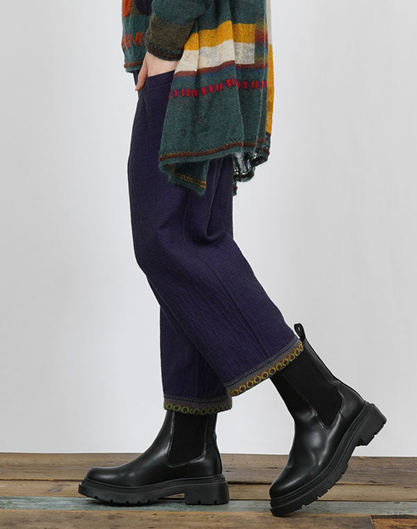 
                  
                    Load image into Gallery viewer, ウールコットンリバーシブルパンツ / BEF01667WA
                  
                