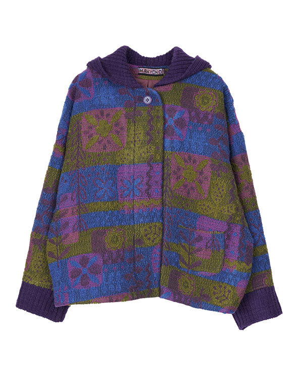 
                  
                    Load image into Gallery viewer, ボタニカルロービングフーディーコート / BEF01673WA
                  
                