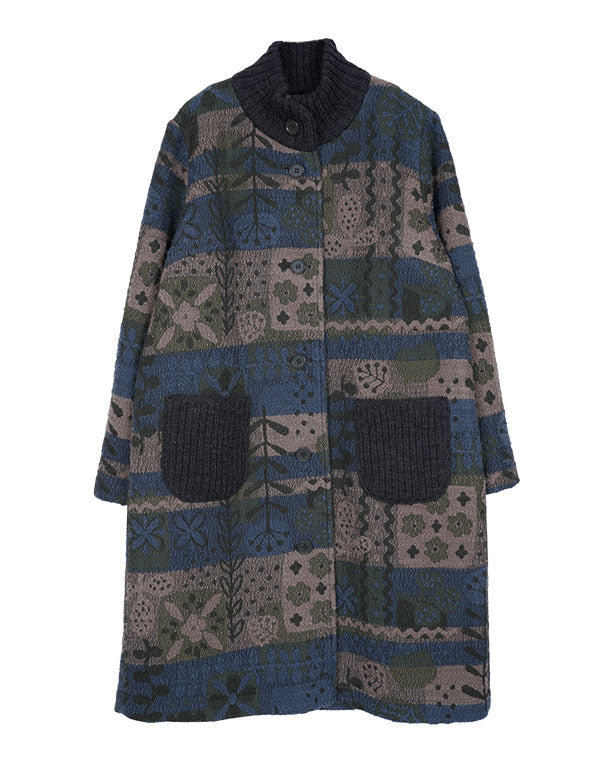 
                  
                    Load image into Gallery viewer, ボタニカルロービングロングコート / BEF01674WA
                  
                