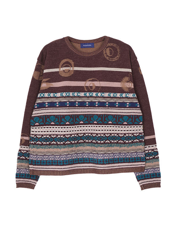 
                  
                    Load image into Gallery viewer, MIX ジャカードコンパクトプルオーバー / BEF07601WA
                  
                