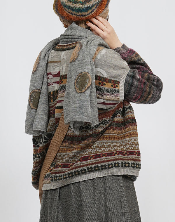 
                  
                    Load image into Gallery viewer, MIX ジャカード前開きベスト / BEF07604WA
                  
                