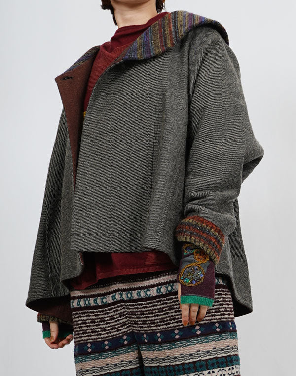 
                  
                    Load image into Gallery viewer, フラワープレート刺繍入りアームウォーマー / BEF07615WA
                  
                