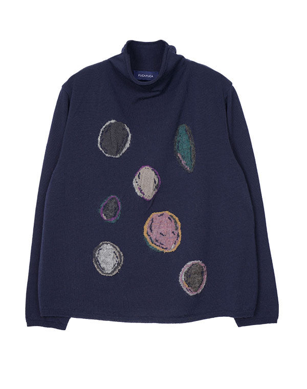 
                  
                    Load image into Gallery viewer, 小石柄プルオーバー / BEF07616WA
                  
                