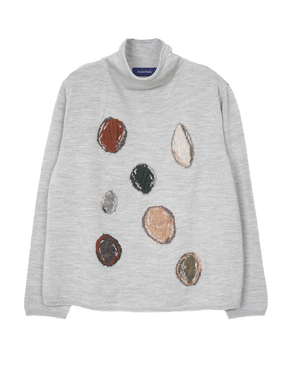 
                  
                    Load image into Gallery viewer, 小石柄プルオーバー / BEF07616WA
                  
                