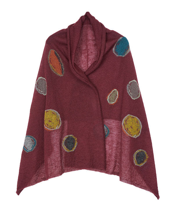 
                  
                    Load image into Gallery viewer, 小石柄ショール / BEF07619WA
                  
                