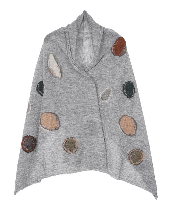 
                  
                    Load image into Gallery viewer, 小石柄ショール / BEF07619WA
                  
                