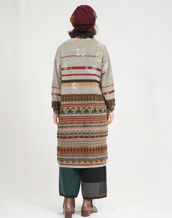 
                  
                    Load image into Gallery viewer, MIX ジャカードワンピース / BEF07603WA
                  
                