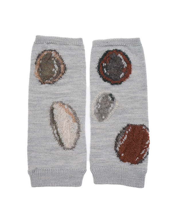 
                  
                    Load image into Gallery viewer, 小石柄アームウォーマー / BEF07621WA
                  
                