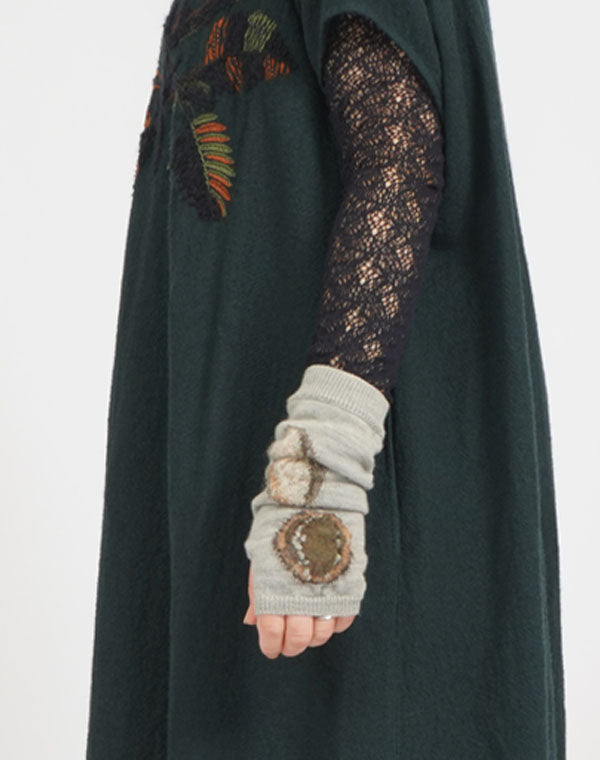 
                  
                    Load image into Gallery viewer, 小石柄アームウォーマー / BEF07621WA
                  
                