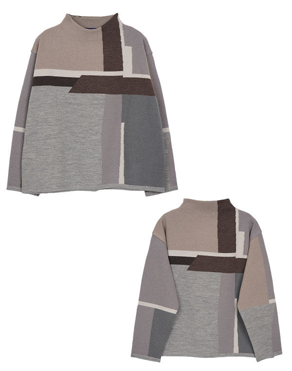 
                  
                    Load image into Gallery viewer, 圧縮ウールプルオーバー / BEF07632WA
                  
                