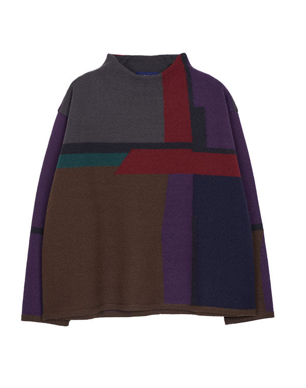 
                  
                    Load image into Gallery viewer, 圧縮ウールプルオーバー / BEF07632WA
                  
                