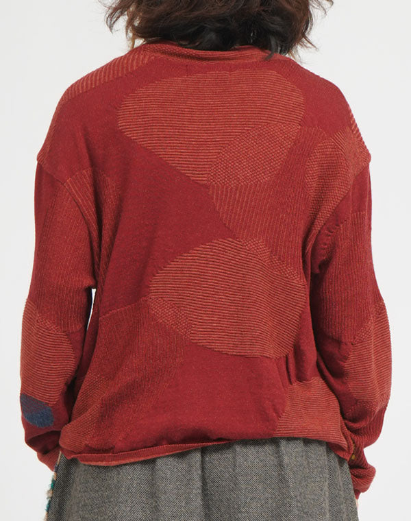 
                  
                    Load image into Gallery viewer, サボン柄プルオーバー / BEF07636WA
                  
                