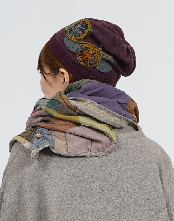 
                  
                    Load image into Gallery viewer, 袋チェックリバーシブル3WAYショール / BEF07652WA
                  
                