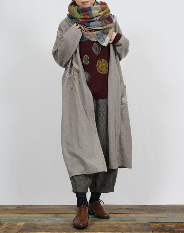 
                  
                    Load image into Gallery viewer, 袋チェックリバーシブル3WAYショール / BEF07652WA
                  
                