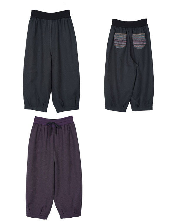 ウールコットンリバーシブルバルーンパンツ / BEF07656WA – satoseni