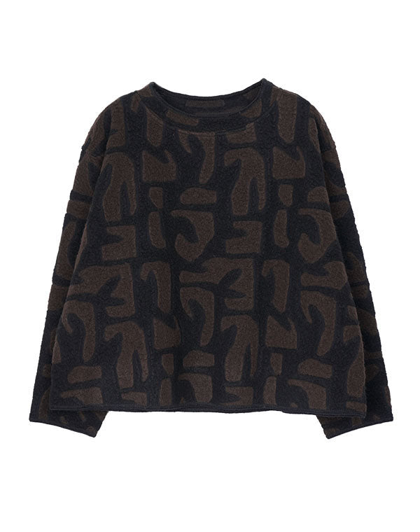 
                  
                    Load image into Gallery viewer, 透けウールジャージープルオーバー / BEF07665WA
                  
                