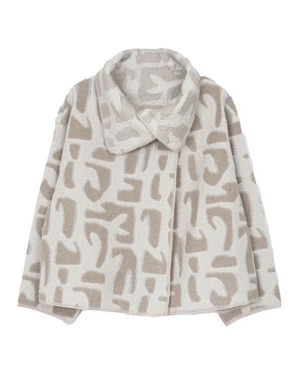 
                  
                    Load image into Gallery viewer, 透けウールジャージーカーディガン / BEF07667WA
                  
                