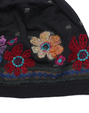Supreme 花柄刺繍 ニット帽 Supreme 花柄刺繍 ニット帽 ビーニー