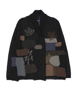 Fuga Fuga フーガフーガ｜フラグストーン柄シアーカーディガン｜Cross