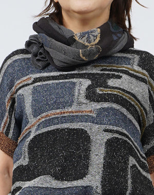 アートキャンバス柄ショール / BFH07017WA – satoseni online store