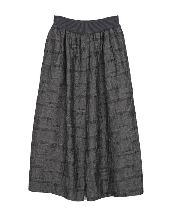 綿麻柄ワイドパンツ / BFH07042WA – satoseni online store /サトウ