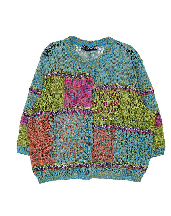 すかしブロックカーディガン / BFN01229WA – satoseni online store