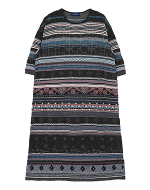 ミックスジャガードワンピース / BFN07202WA – satoseni online store
