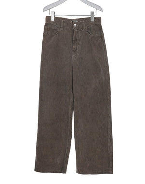 Phung Huynhさん専用 AURALEE / WOMEN GARMENT-DYED FINX CORDUROY 5P WIDE PANTS