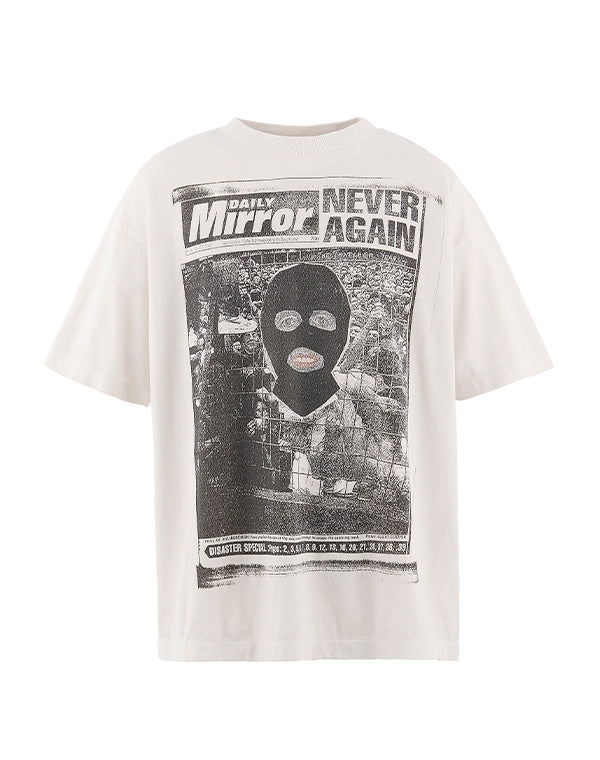 SAINT Mxxxxxx セントマイケル｜JR_SS T-SHIRT/MASK/WHITE SM-MK8-0000
