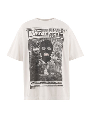 SAINT Mxxxxxx セントマイケル｜JR_SS T-SHIRT/MASK/WHITE SM-MK8-0000